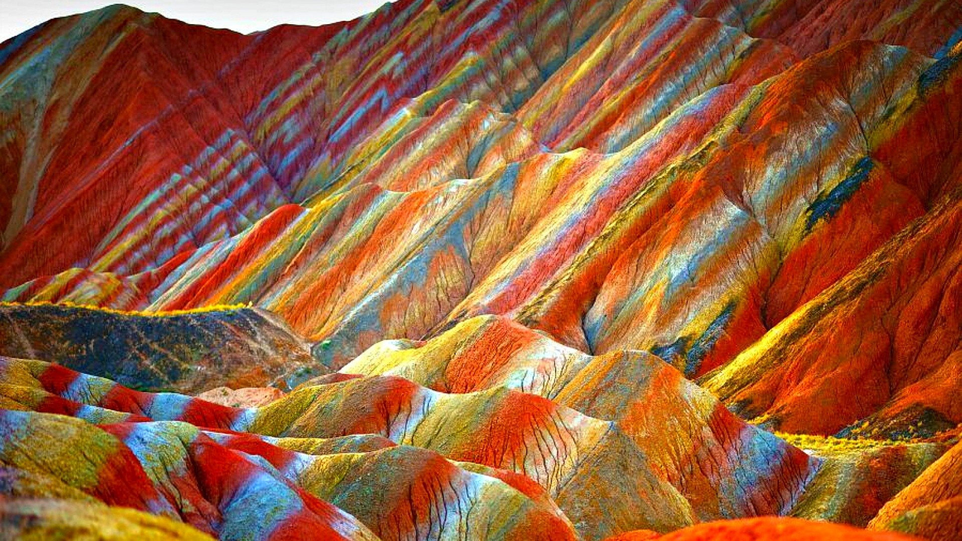 Colorful Chinese Mountains